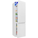 Bomann® Kühlschrank mit Gefrierfach 180cm hoch | Kühl Gefrierkombination 268L mit 4 Ablagen & 3...