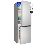 Bomann® Kühlschrank mit Gefrierfach 143cm hoch | Kühl Gefrierkombination 175L mit 3 Ablagen & 3...
